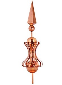 Copper Finials